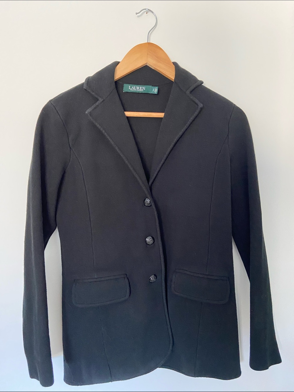 Lauren Ralph Lauren Black Women's Tailored Blazer